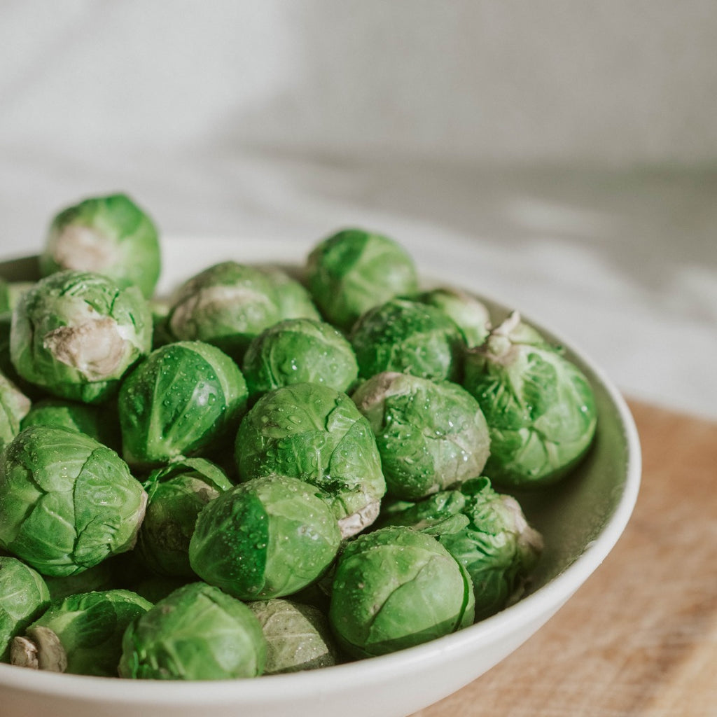 Sprouts with pancetta and chestnuts recipe