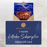 Monthly Letterbox Charcuterie Subscription - e-Gift Cards