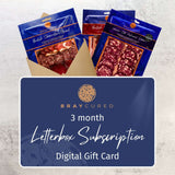 Monthly Letterbox Charcuterie Subscription - e-Gift Cards