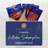 Monthly Letterbox Charcuterie Subscription - e-Gift Cards