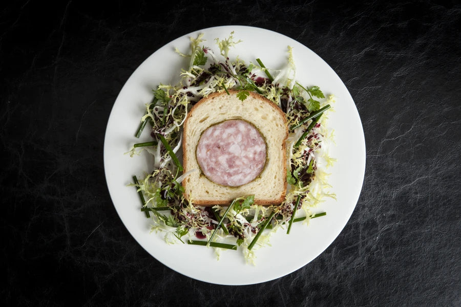 Venison Sausage au Brioche