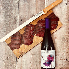 Bresaola Trio & British Red Wine Tasting Hamper