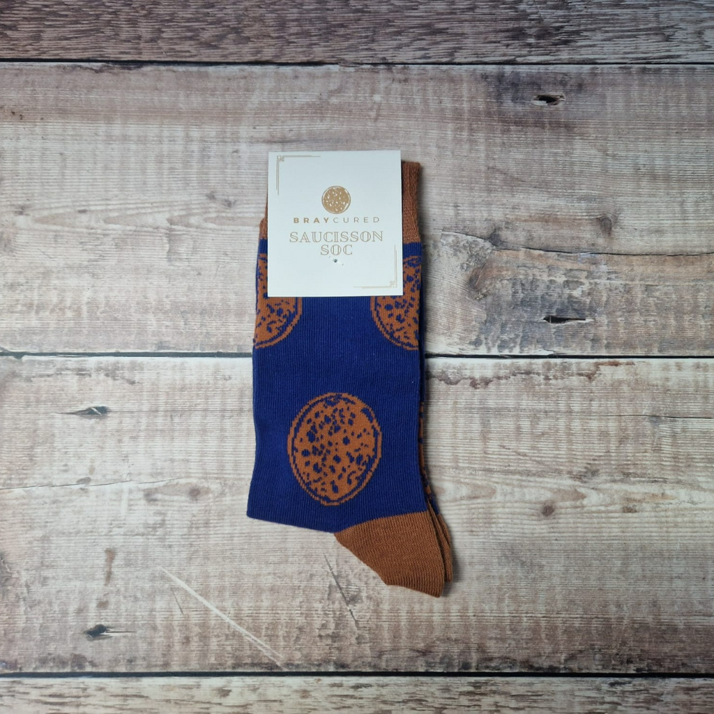 Saucisson Soc - Charcuterie-themed socks