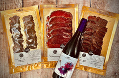 Bresaola Trio & British Red Wine Tasting Hamper