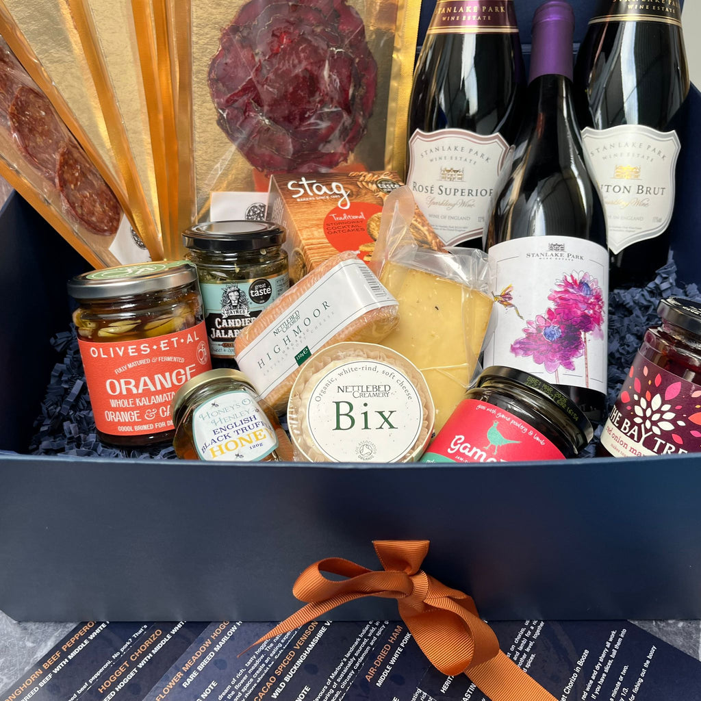 The Ultimate Grazing Hamper - Charcuterie, Cheese, Wine and Accompaniments