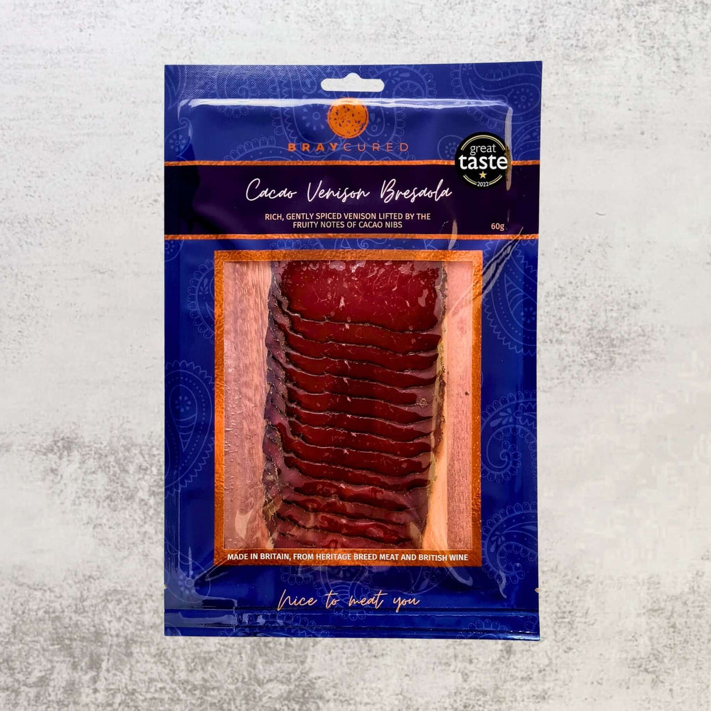 Cacao Spiced Venison Bresaola