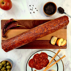 Unsliced Whole British Chorizo - Half Salami (400g)