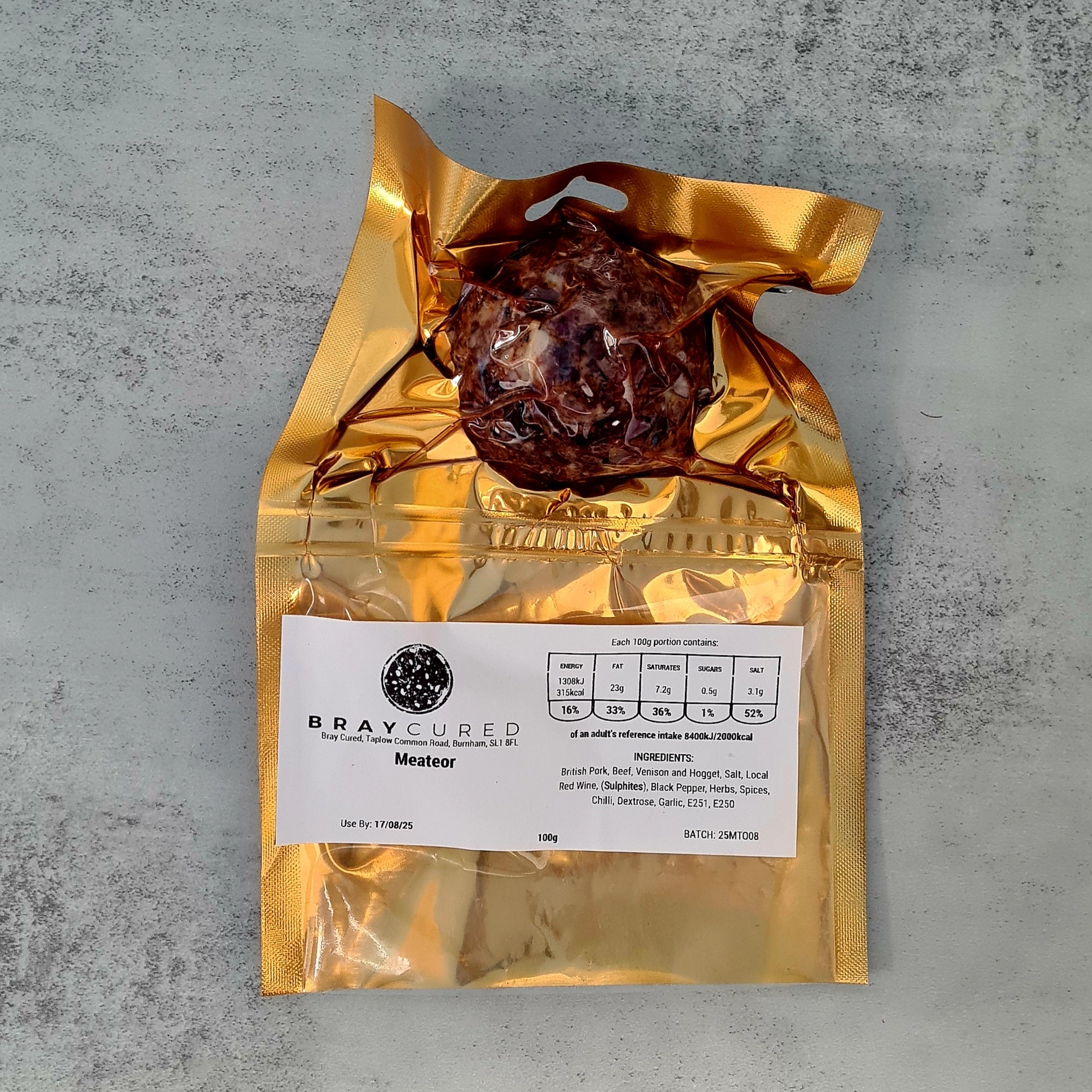 Bray Cured Meateor Shower (5 x 100g packs)