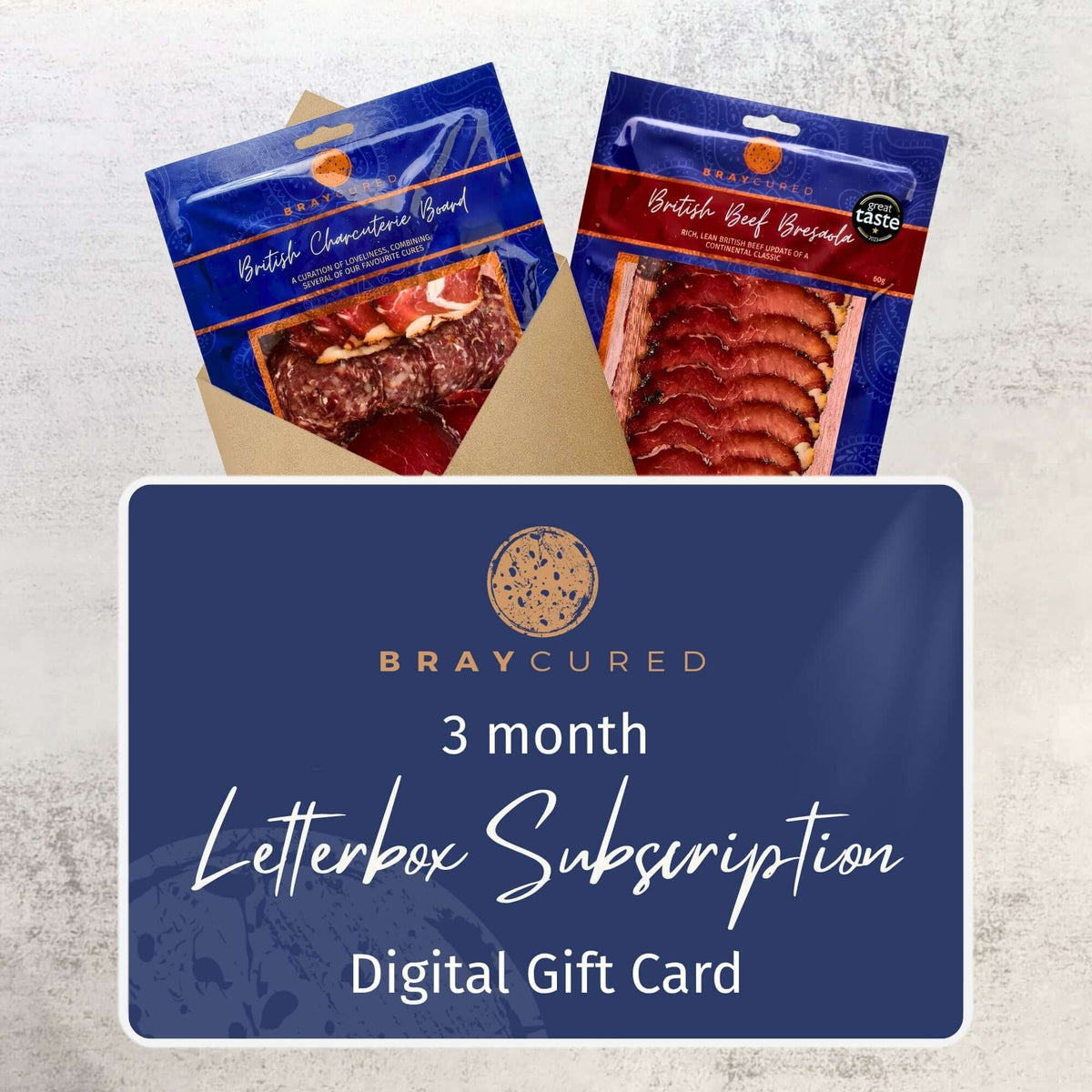 Monthly Letterbox Charcuterie Subscription - e-Gift Cards