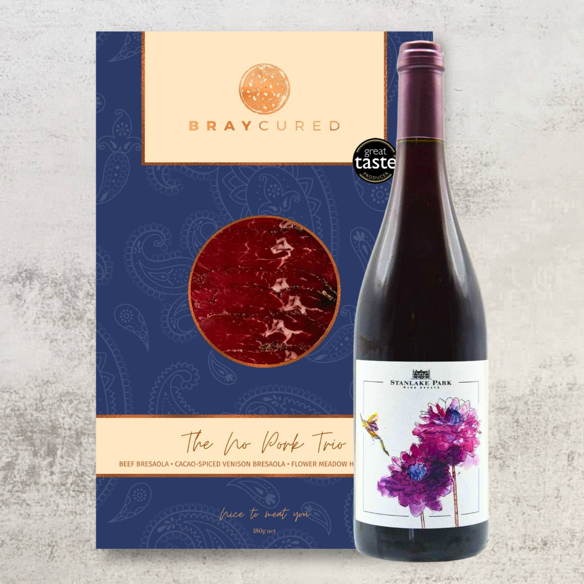 Bresaola Trio & British Red Wine Tasting