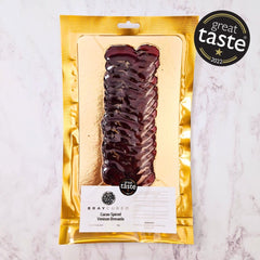 Cacao-Spiced Venison Bresaola