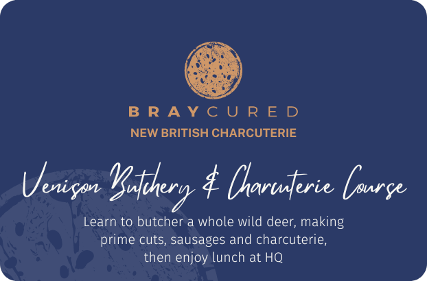 Butchery & Charcuterie Courses - e-Gift Cards for Venison and Hogget (Lamb) Butchery & Charcuterie